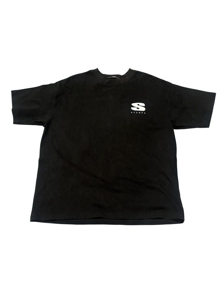 Stampd Logo-Print Cotton T-Shirt In Black
